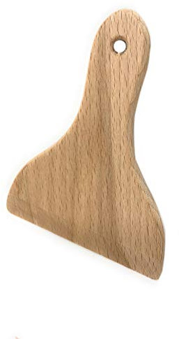 Vetrineinrete® Set 2 spatole per raclette in Legno spatola Palette 14,5 cm raschietti Accessori da Cucina 7700 G51