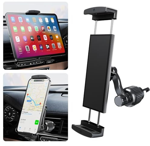 NIFBANG Z vikbar 7 6 5 mobiltelefonhållare bil ventilation, 360 graders mobiltelefonhållare bil, [förlängningsarm] smartphone bilhållare för iPhone 17/16/15/14 Pro Max Samsung S25 S24 Ultra Google