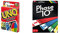 Mattel Games W2087 - UNO Kartenspiel und Gesellschaftspiel, geeignet für 2-10 Spieler, Kartenspiele und ab 7 Jahren + FPW38 - Phase 10 für 2-6 Spieler, und Kartenspiele ab 7 Jahren