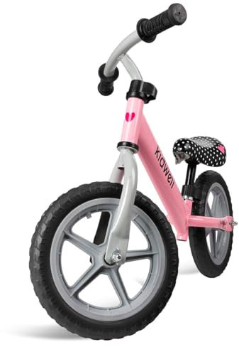 COIL Laufräder Kinderdreirad - Leichtes, Stabiles und Sicherheitsgeprüftes Dreirad für Kinder, 2-6 Jahre, Stahlrahmen und Eva-Schaumstoffräder, Ideal für Innen und Außen (Rosa)