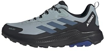 Adidas Herren Terrex Anylander RAIN.RDY Hiking Shoes, Magic Grey/Wonder Steel/semi Lucid Blue, 46 EU