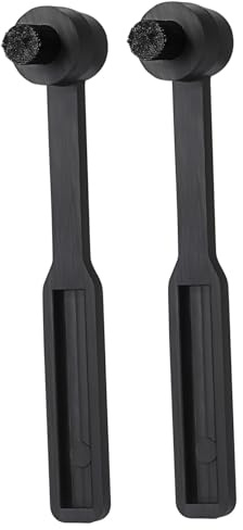 GALPADA 2pezzi Spazzola Per Stilo Del Giradischi Pulitore Per Dischi in Vinile Spazzola Per Puntine Del Giradischi Pulitore Per Dischi