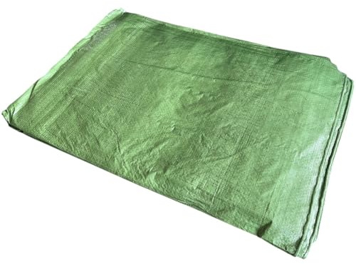 Forest Master Tarpaulin 1.2m x 1.8m (4ft x 6ft) – Waterproof, UV & Wind-Resistant, Lightweight and Durable Cover with Reinforced Edges and Rust-Proof Grommets