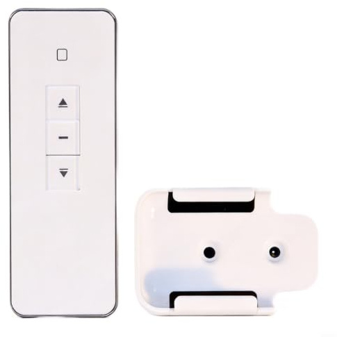 Intelligent WLAN-gardinkontroll för elektriska rullgardiner, fönster och dörrar – smart hem fjärrkontroll med appkontroll, kompatibel med 86 mm infälld låda, vit
