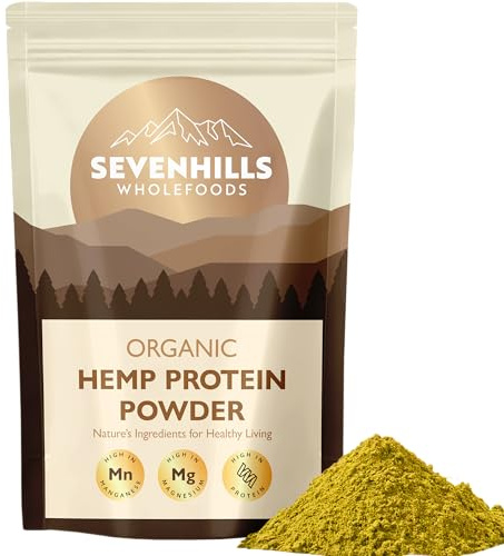 Sevenhills Wholefoods Organic Raw Hemp Protein powder 3kg