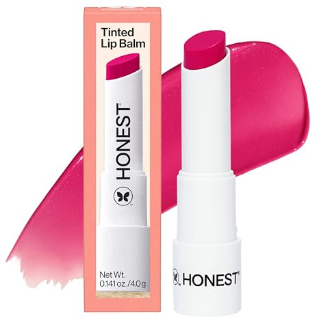 Honest Tinted Lip Balm - Dragon Fruit For Women 0.14 oz Lip Balm