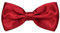 MASADA Herren Fliege Rot glänzend und stufenlos verstellbar, handgefertigt mit Hakenverschluss - 12 x 6 cm 100% Polyester
