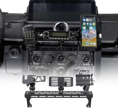 METYOUCAR for Ineos Grenadier 2020-2024 Central Control Air Vent Mobile Phone Holder, GPS Navigator Holder, Portable Car Radio Bracket (Style D/Sets)