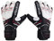 Sportout Torwarthandschuhe, Fußballhandschuhe mit Fingersave, Torwarthandschuhe Kinder,Herren mit rutschfeste 4mm Latex, Torwart Handschuhe für Kinder, Erwachsene und Jugendliche (Black, 9)