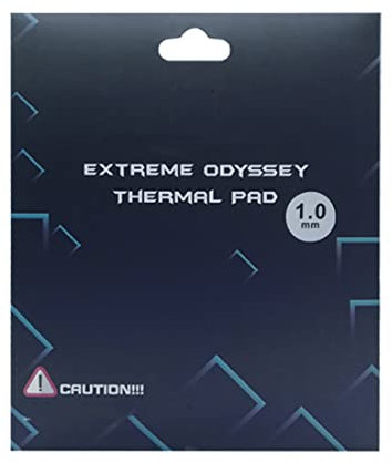 nkomax Thermal Pad 12.8 W/MK, 120x120x1mm, Silicona Pad Termico para disipador térmico/GPU/CPU/LED (1mm)