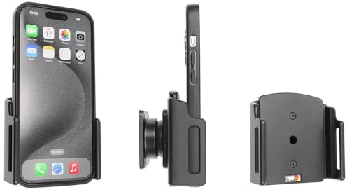 Brodit Gerätehalter 711376 | Made IN Sweden | für Smartphones - Apple iPhone 15, iPhone 15 Pro