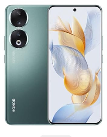 HONOR 90 Smartphone 5G, Cámara Triple 200 MP, Pantalla Curva AMOLED 6,7 120 Hz, 12GB+512GB, Batería 5000 mAh, Supercharge 66 W, Dos SIM, Android 13, Verde (Reacondicionado)