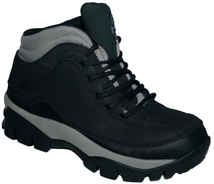 Groundwork Ladies GR386 Steel Toe-cap Lace-up Saftey Work Boots Sizes 3-8 (Black, UK Footwear Size System, Adult, Women, Numeric, Medium, 5)