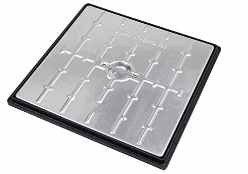 Clark Drain Manhole Cover PC5BG 450mm x 450mm 5 Tonne Weight Loading (Overall Size Including Frame is 470mm x 470mm x 30mm)