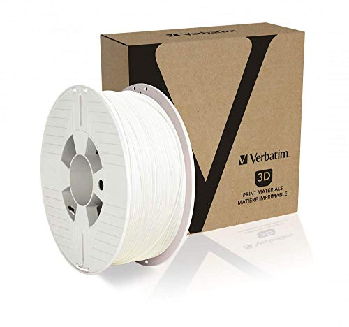 Verbatim PET-G Filament 2, 85 mm, Polyethylenterephthalat-Glykol, weiß