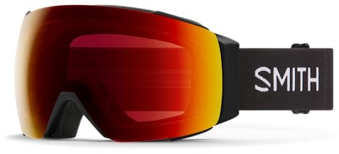Smith Optics I/O MAG Ski- Snowboardbrille BLACK 22 - ChromaPOP Red Mirror Sun NEU