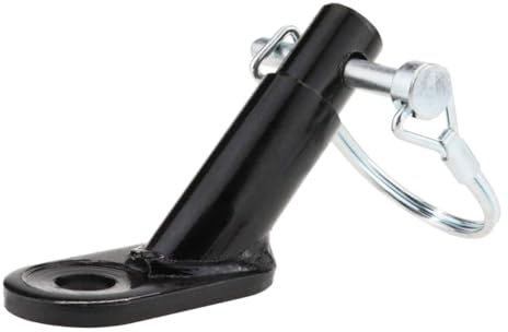 BRIGHTFUFU Iron Bike Trailer Hitch Connector Durable Coupler Attachment for Pet and Trailers Easy to Install Bicycle Accessory for Family Travel and Daily Use