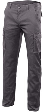 VELILLA 103005S, Pantalón Stretch Multibolsillos, Color Gris, Talla 48