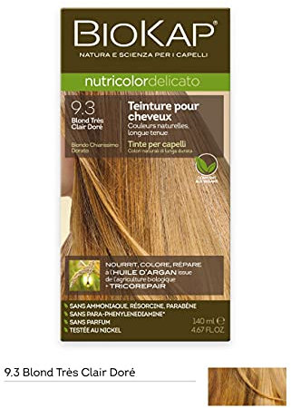 Tinte Delicato 9.30 rubio dorado muy claro 140 ml (Rubio)