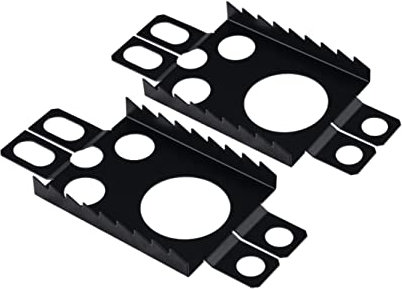 Crossblades Harscheisen Schneeschuhe Schwarz I 3in1 Schneeschuh zum Steigen, Fahren & Gleiten I Weltneuheit - Schneeschuhe zum Skifahren I Gleitschuhe