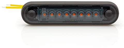 LED-MARTIN Feu de position latéral Bullseye Long Dark - Jaune