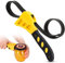 JUSJUBR Rubber Strap Wrench, 600mm Strap Pipe Adjustable, Multi-Purpose Rubber Wrench, Strap for Jar Opener, Pipes, Plumbing, Oil Filter, Shower Head, Water Filter, Mechanics Plumbers DIY