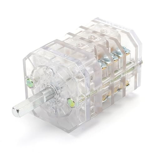 Interrupteur à came rotatif universel à trois positions et trois pôles LW12-16/TM111111.3 16 A, 1 pièce