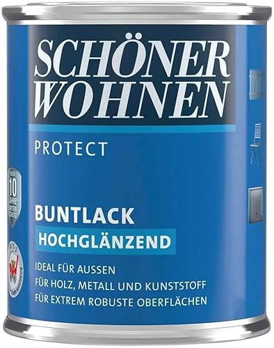 DurAcryl Buntlack Bordeauxviolett 375 ml RAL 4004 Glänzend Schöner Wohnen