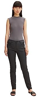 TOM TAILOR Damen Alexa Slim Jeans mit Coating-Effekt