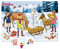 Papierdrachen Adventskalender mit Kindertattoos zum Aufkleben aus Deutschland - Tattoos mit Bibi & Tina und weiteren kindgerechten Designs - Weihnachtskalender für Kinder - vegan - Bibi & Tina Set 4