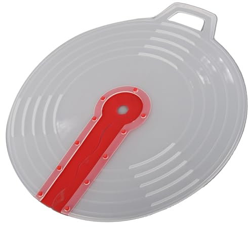 LIYJTK Tapa protectora contra salpicaduras para tazón para mezclar, herramienta de cocina para batir universal, tapa antisalpicaduras y antiderrames, cubierta reutilizable para hornear,