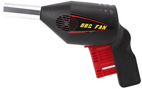 DriKou Ventilateur de Barbecue, Ventilateur de Barbecue, souffleur d'air à Feux Rapides pour faciliter Les grillades, souffleur de feu adapté au Camping, aux Pique-niques, aux barbecues
