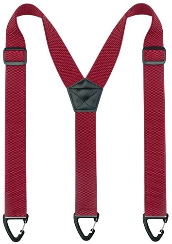 RBOCOTT Hidden Braces Suspender for Men Under Clothes with 3 Snap Loop(1.48 Wide)