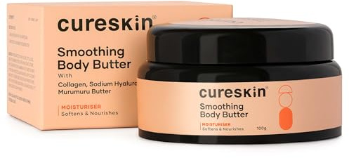 Cureskin Smoothing Body Butter Stretch Marks Cream for Women and Men | Stretch Marks Removal Cream for Women, 100 g (Pack of 1)