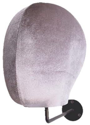 Detachable Wigs Mannequin Head Stand Salon Display Cap Holder Heavy Duty Iron Frame Easy Storage Design Portable Wigs Stand Salon Display