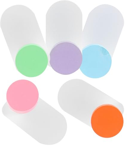CORHAD Crochet à Vêtements Adhésif Lot de 5 en Bois Métal pour Enfants Colorés avec Forte Capacité de Charge pour Chambre et Salle de Bain