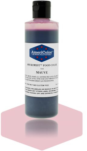 AmeriColor AmeriMist Mauve Airbrush Food Color, 9 oz