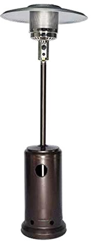 Stufa/Fungo per esterno a gas Butano con ruote - Mod. Patio (***** Attenzione disponibile solo colore BIANCO o NERO o BRONZO *****)