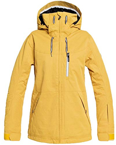 Roxy Presence - Snow Jacket for Women - Schneejacke - Frauen - S - Gelb.