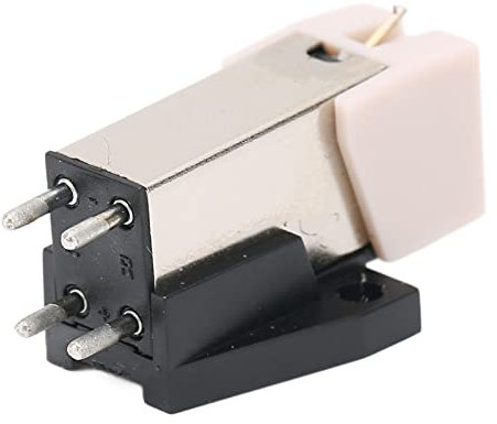 Pennino a Cartuccia Magnetica, 13 Mm/0,5 Pollici Distanza tra i Fori Sostituzione dello Stilo della Cartuccia del Giradischi con Coperchio Protettivo per Giradischi