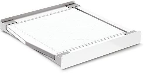 Cecotec Kit de Superposición Universal con Bandeja Bolero para poder unificar Lavadora y Secadora en un único bloque, optimizando espacio. Bandeja extraíble, Fácil instalación