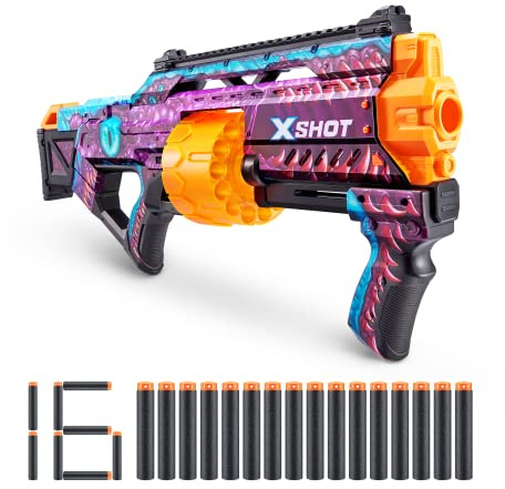 Confezione di pistole X-Shot Skins Enigma Last Stand con (16) dardi di ZURU