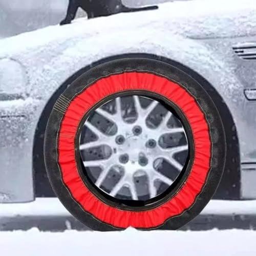 DAZZLEEX Car Tire Snow Chains Anti-skid Chains Car Wheel Tire Chain Snow Socks Winter For TPU Vans Truck SUV Car(6007)