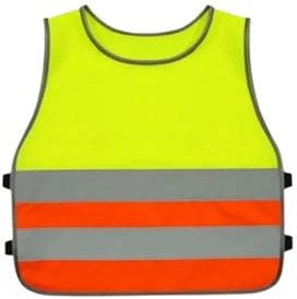 SHBHWS Abbigliamento Riflettente for giunture for Bambini Gilet Fluorescente Abbigliamento Riflettente di Sicurezza Gilet for attività di Sicurezza Stradale for la Scuola