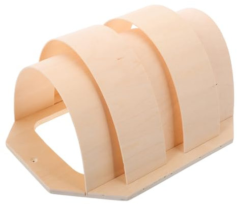 ULTECHNOVO Paralume Lampada Sauna in Legno Chiaro Leggero, Copertura Protettiva Traslucida Per Accessorio Sauna, Schermo Vintage Per Locale Bagno Turco e Relax