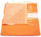 ANNA ANIQ Fouta Hamamtuch mit Frottee (eine Seite) - XXL Extra Groß 100x180 cm Strandtuch Saunatuch - 100% Baumwolle, Bade-Tuch, Picknick-Decke, Yoga, Pestemal, Strand-Handtuch (Orange)