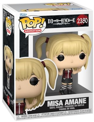 Funko Pop! Animering: Death Note - Misa Amane - Samlarobjekt vinylfigur - Presentidé - Officiella varor - Leksaker för barn och vuxna - animefans - modellfigur för samlare och display
