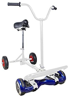 HOVERBIKE BK2 FOR HOVERBOARDS/SWEGWAYS - WHITE
