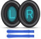 Ainiv Coussinets Casques pour Bose, Oreillette de Remplacement Compatible avec Bose QuietComfort 15 QC15 QC2 QC25 QC35 QC35II AE2 AE2i AE2w SoundTrure SoundLink Casque Circum-Aural(Bleu)