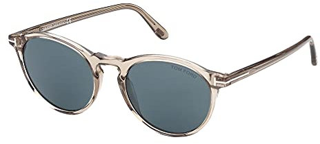Tom Ford Sonnenbrillen AURELE FT 0904 TRANSPARENT BEIGE/BLUE 52/19/145 Unisex